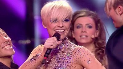 Eurovisin 2009 - Soraya Arnelas cant "La noche es para m"