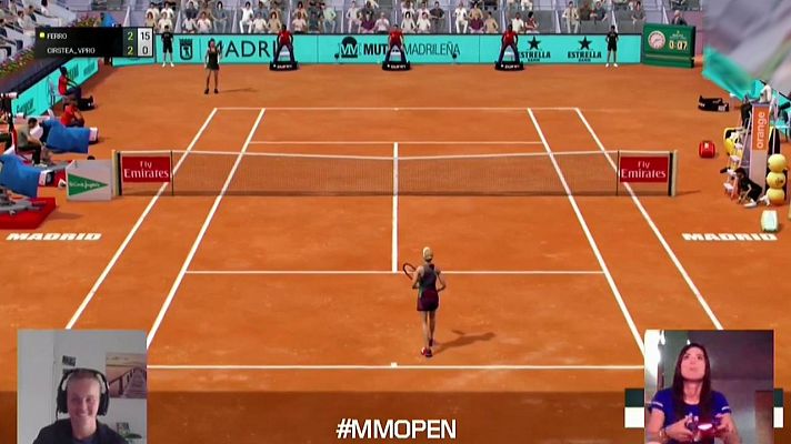 Egames Tenis - Mutua Madrid Open Virtual Pro: Semifinales