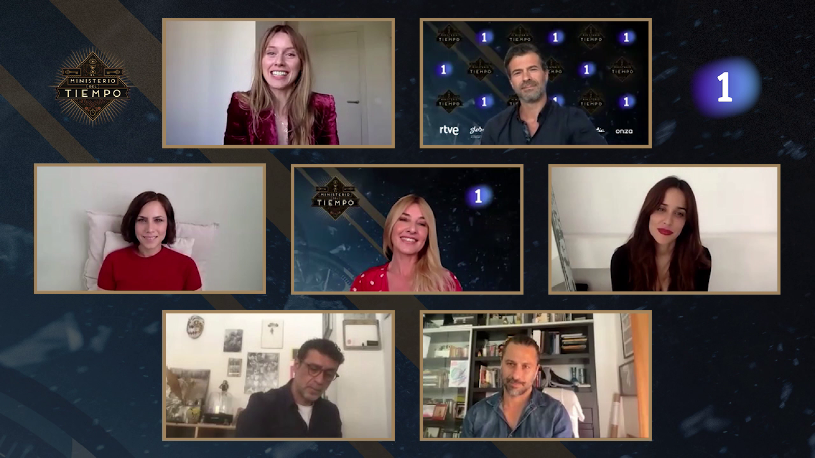 El Ministerio del Tiempo - Los actores se reencuentran para presentar la cuarta temporada