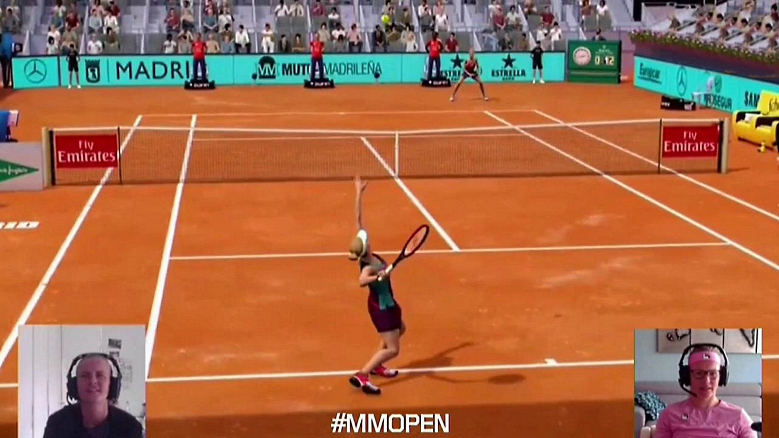 Egames Tenis - Mutua Madrid Open Virtual Pro: Semifinales y Final Femenina - RTVE.es