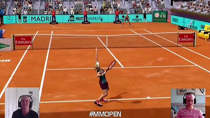 Egames Tenis - Mutua Madrid Open Virtual Pro: Semifinales y Final Femenina
