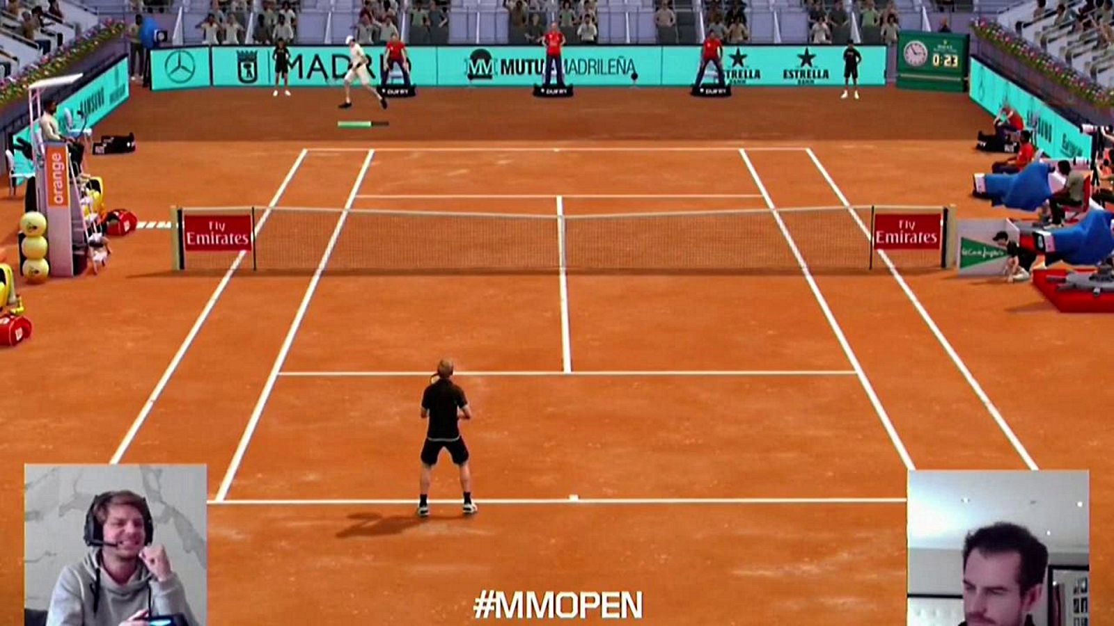 Egames Tenis Mutua Madrid Open Virtual Pro Final Masculina RTVE.es