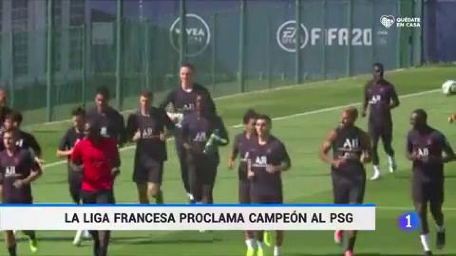 Las grandes ligas, en el aire; en Francia, el PSG, campeón