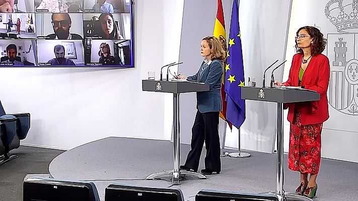 Informativo 24h - Calviño: "Hemos optado por la previsión más pesimista, más prudente, porque nos parece que es lo responsable"