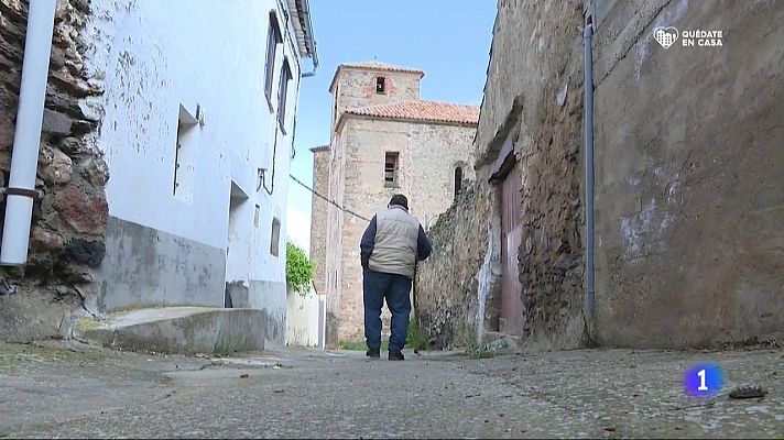 Vidal, el único habitante de Fuente de Ágreda