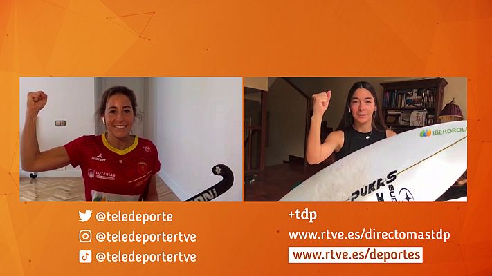 Ellas te entrenan con TDP - Garazi Sánchez y María López, este sábado en 'Ellas te entrenan con TDP'