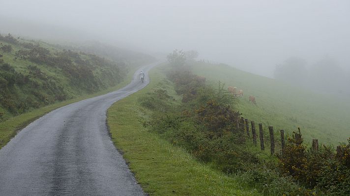 El tiempo - Precipitaciones persistentes en el extremo oeste de Galicia