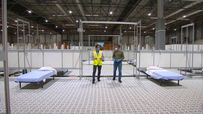 Un recorrido por el hospital temporal de Ifema antes de su clausura | Ver