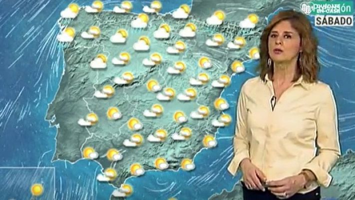 Telediario 1 - Las temperaturas subirán este sábado y algunas regiones superarán los 30 grados