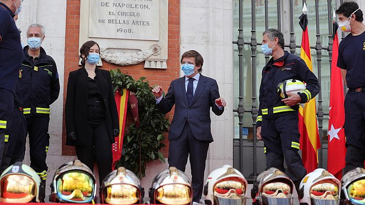 Ayuso y Almeida se disculpan por la polémica de Ifema