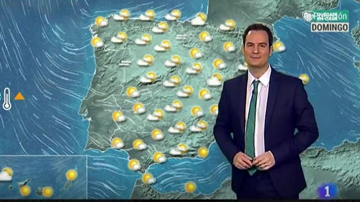 El tiempo - El cielo estará poco nuboso, con tiempo estable y temperaturas en ascenso en toda España