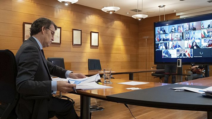 Telediario 1 - Varias comunidades piden el fin del estado de alarma