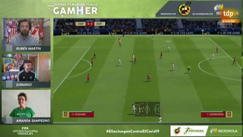 Goles y reacciones de la final del torneo 'GameHer'