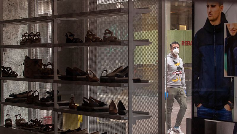 Reparto de mascarillas para la desescalada