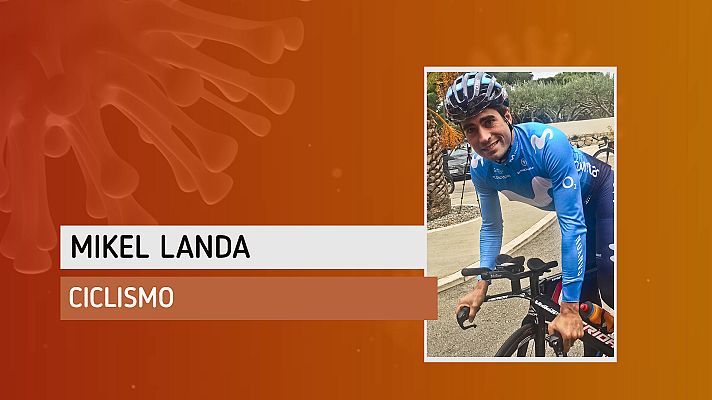 Vídeos Teledeporte - Mikel Landa, ya en bici y en la carretera: "Estoy contento y muy motivado"