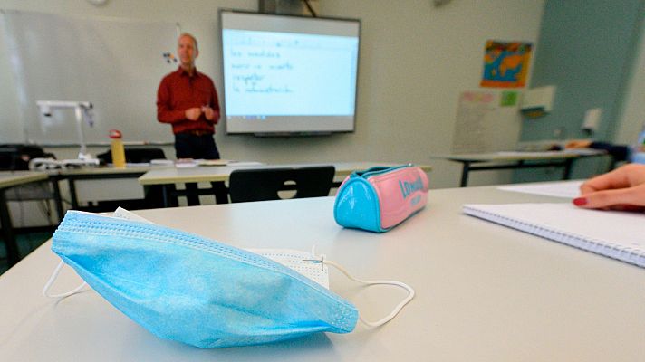 Los alumnos alemanes regresan a las aulas con medidas de distanciamiento