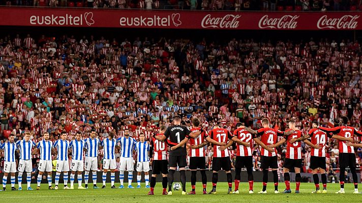 Telediario 1 - Real Sociedad y Athletic solicitan jugar la final de la Copa del Rey a puerta abierta
