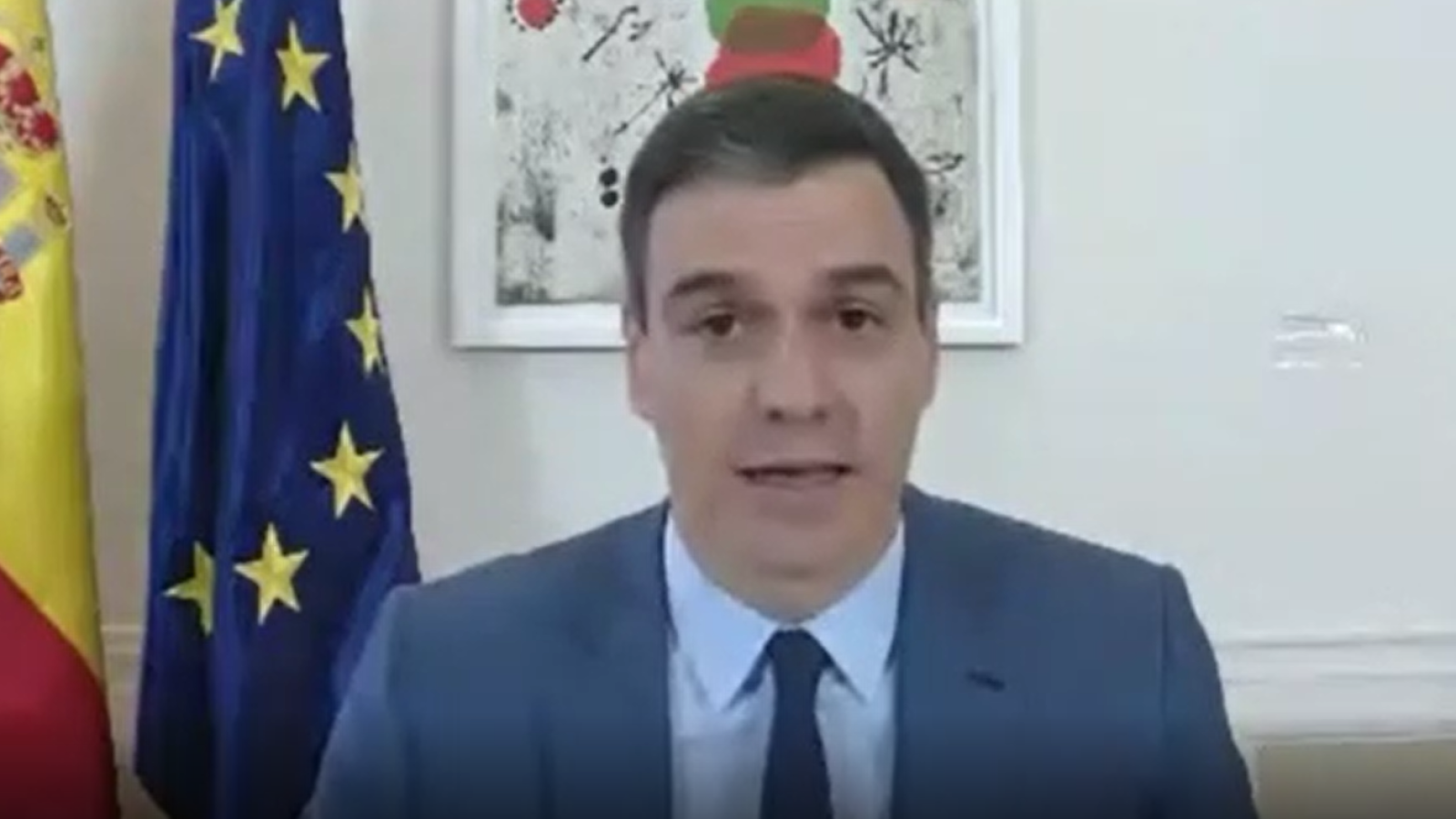 Sánchez anuncia una aportación de 125 millones al fondo global de la lucha contra la pandemia