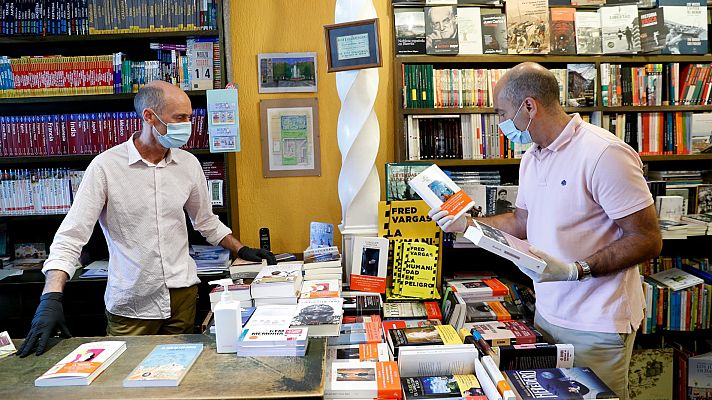 Así abren las primeras librerías en la desescalada: cita previa, atención individual y casi sin contacto