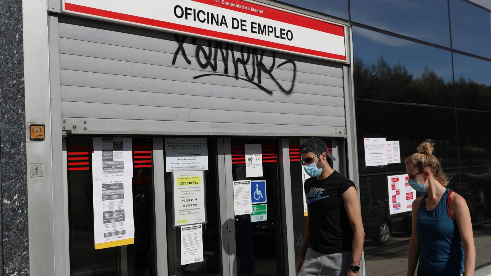 El coronavirus dispara el paro en abril, con casi 283.000 desempleados más