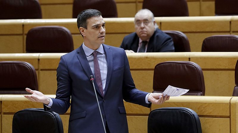 Sánchez: "El único instrumento que permite al Gobierno luchar contra el coronavirus es la prórroga del estado de alarma"