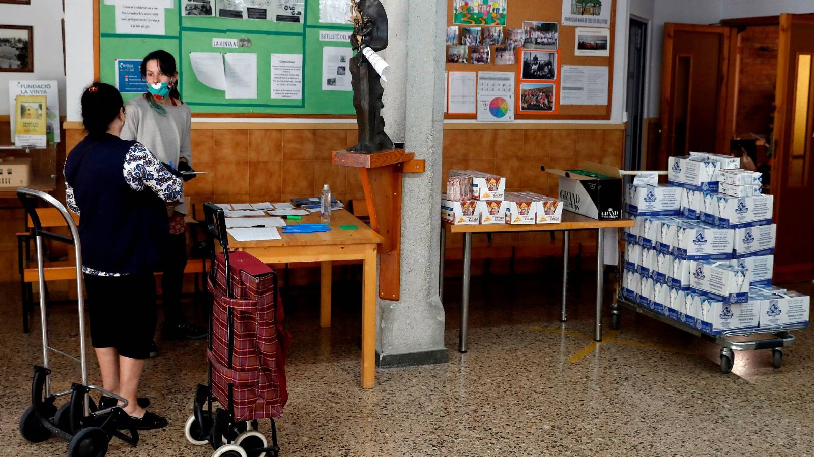 Los comedores sociales tienen más demanda por la COVID-19 | Ver