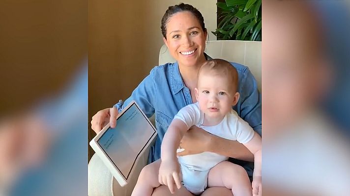 Gente y tendencias - Meghan Markle y su hijo Archie en un video solidario