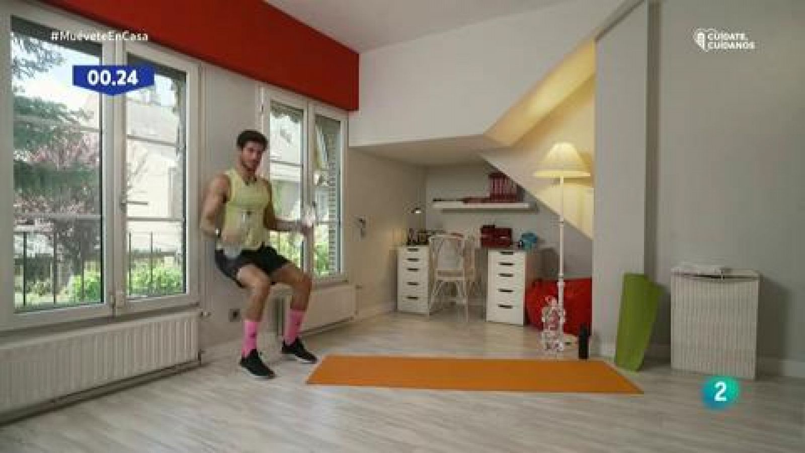 ¡Tábata de cardio! | Muévete en casa