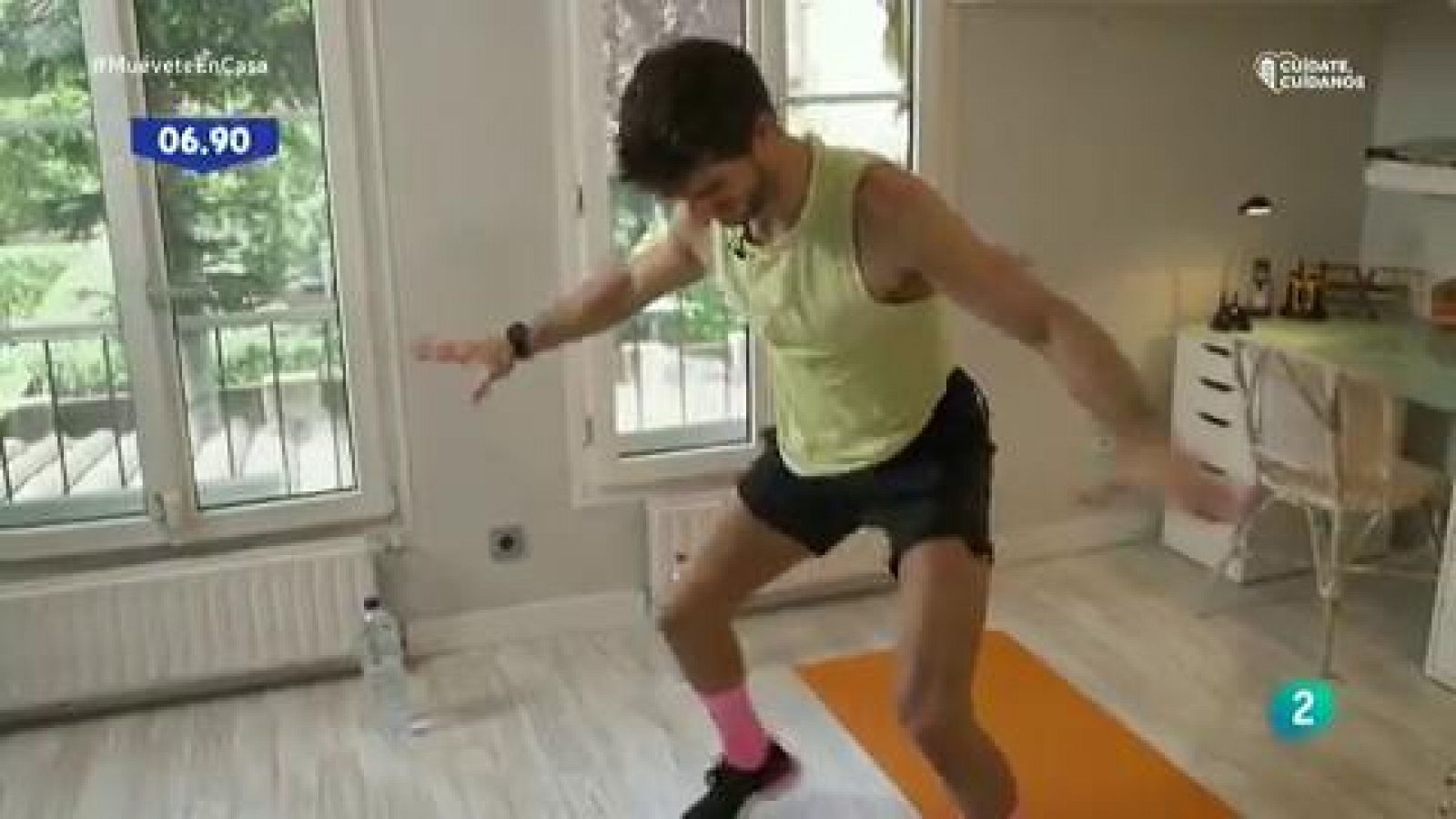 ¡Tábata de cardio y fuerza! | Muévete en casa 