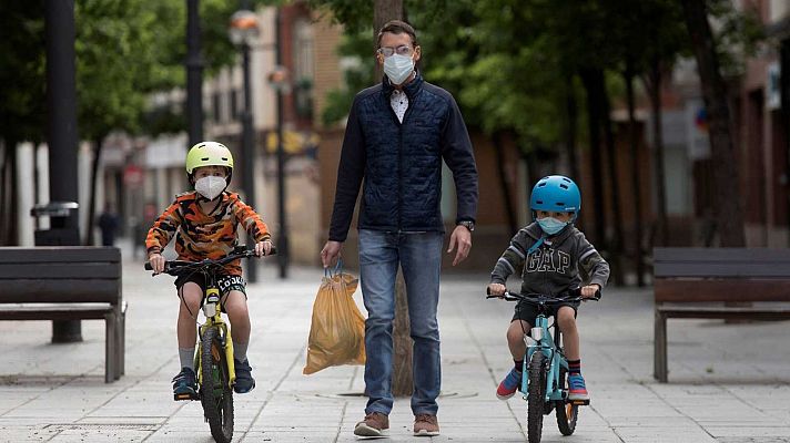 Las comunidades que pasen a la Fase 1 mantendrán los horarios de las salidas