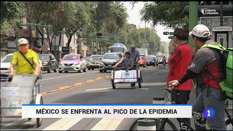 México avista el pico de la curva en su lucha contra el coronavirus