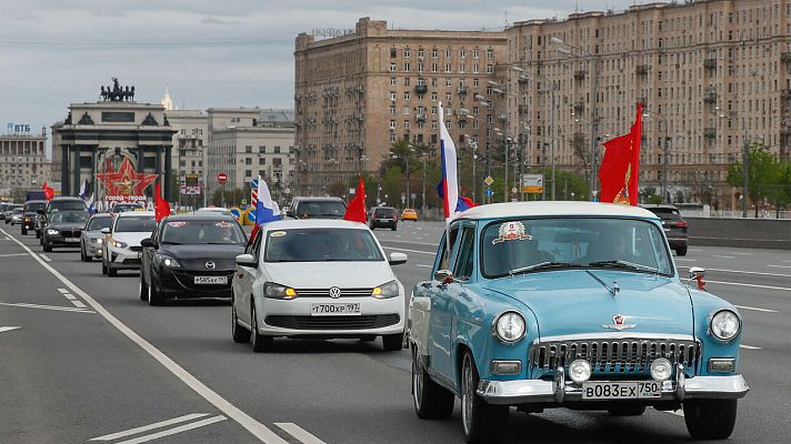 Rusia celebra sin desfiles su victoria contra los nazis