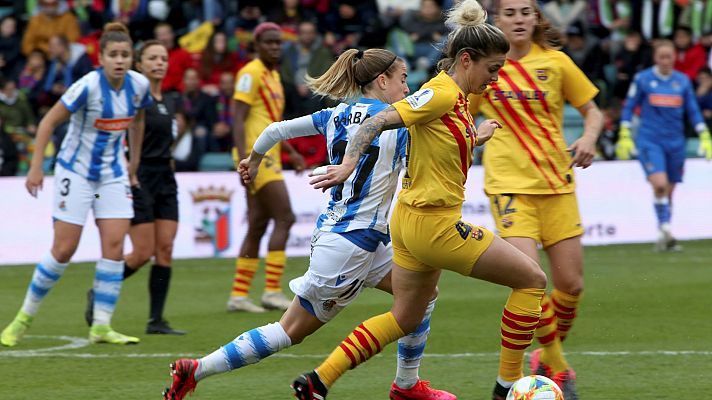 Telediario 1 - Malestar entre las jugadoras de la Liga Iberdrola por el fin del campeonato