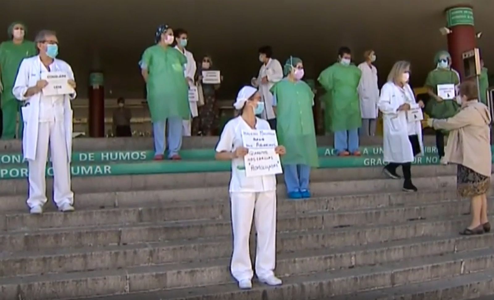 Los sanitarios de Aragón piden la dimisión de la Consejera de Sanidad -RTVE.es