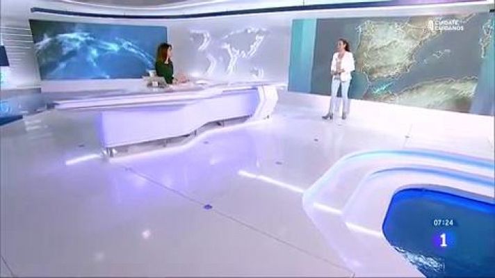 El tiempo - Precipitaciones generalizadas en todo el país, localmente fuertes en el sureste