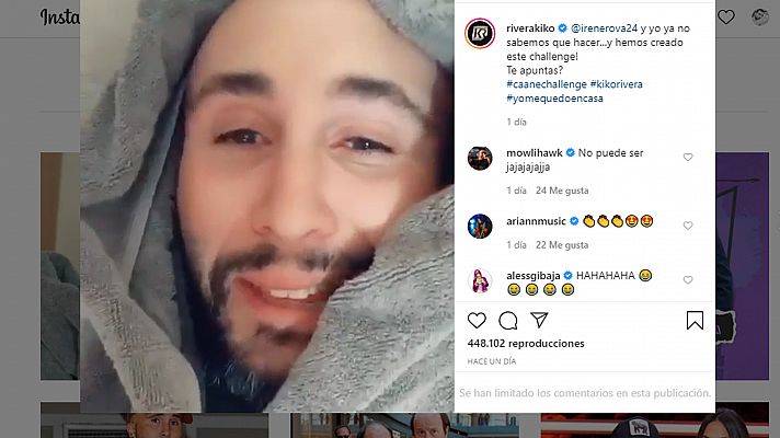 Kiko Rivera se parodia así mismo y recrea el famoso momento de 'Mi pequeño del alma'