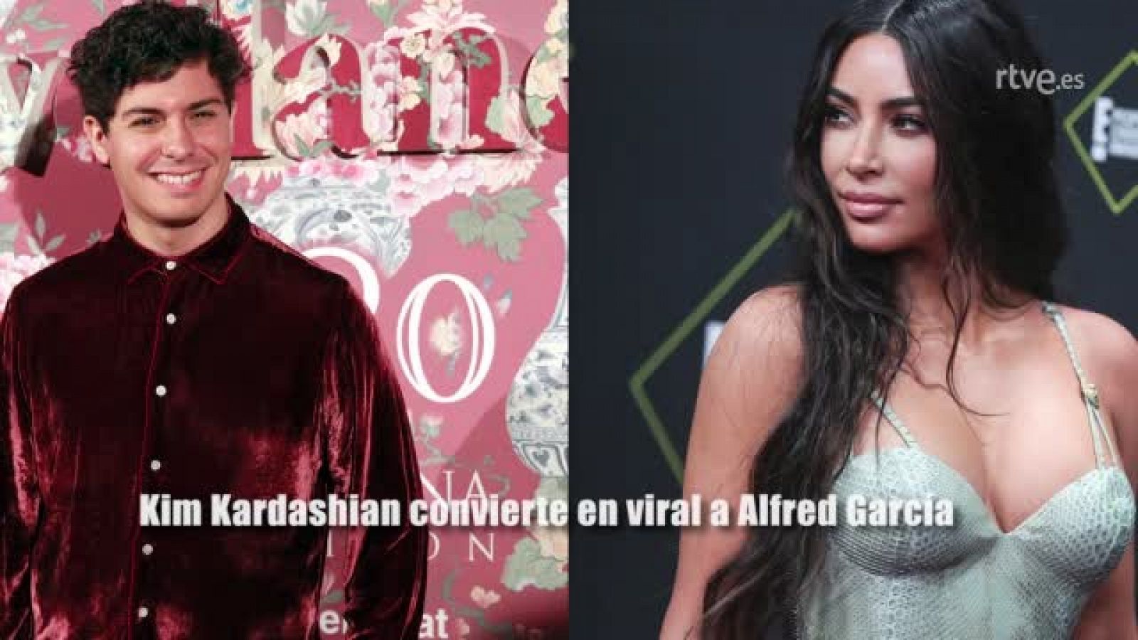 Alfred García se hace viral gracias a Kim Kardashian - RTVE.es