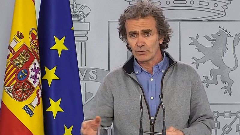 Fernando Simón: "Lo importante ahora es la detección precoz que estamos detectando todo y que lo estamos detectando a tiempo".