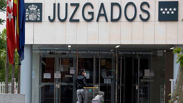 Las administraciones de Justicia vuelven al trabajo con el 30% de sus funcionarios