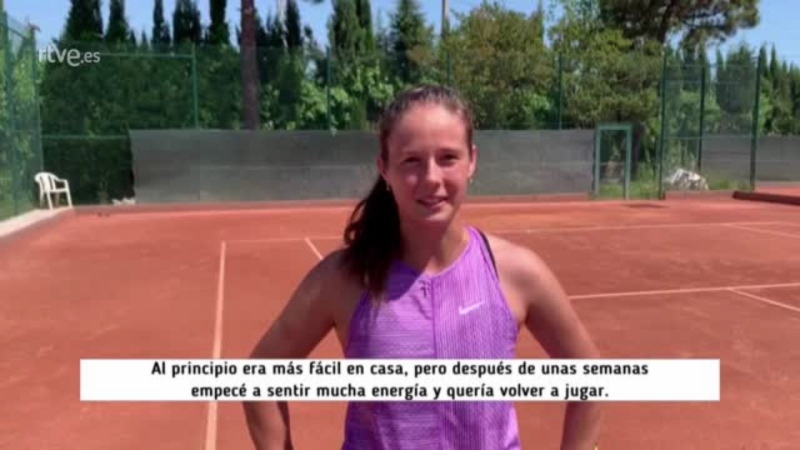 Kasatkina: "Habrá que volver a jugar al tenis cuando todo esté seguro"