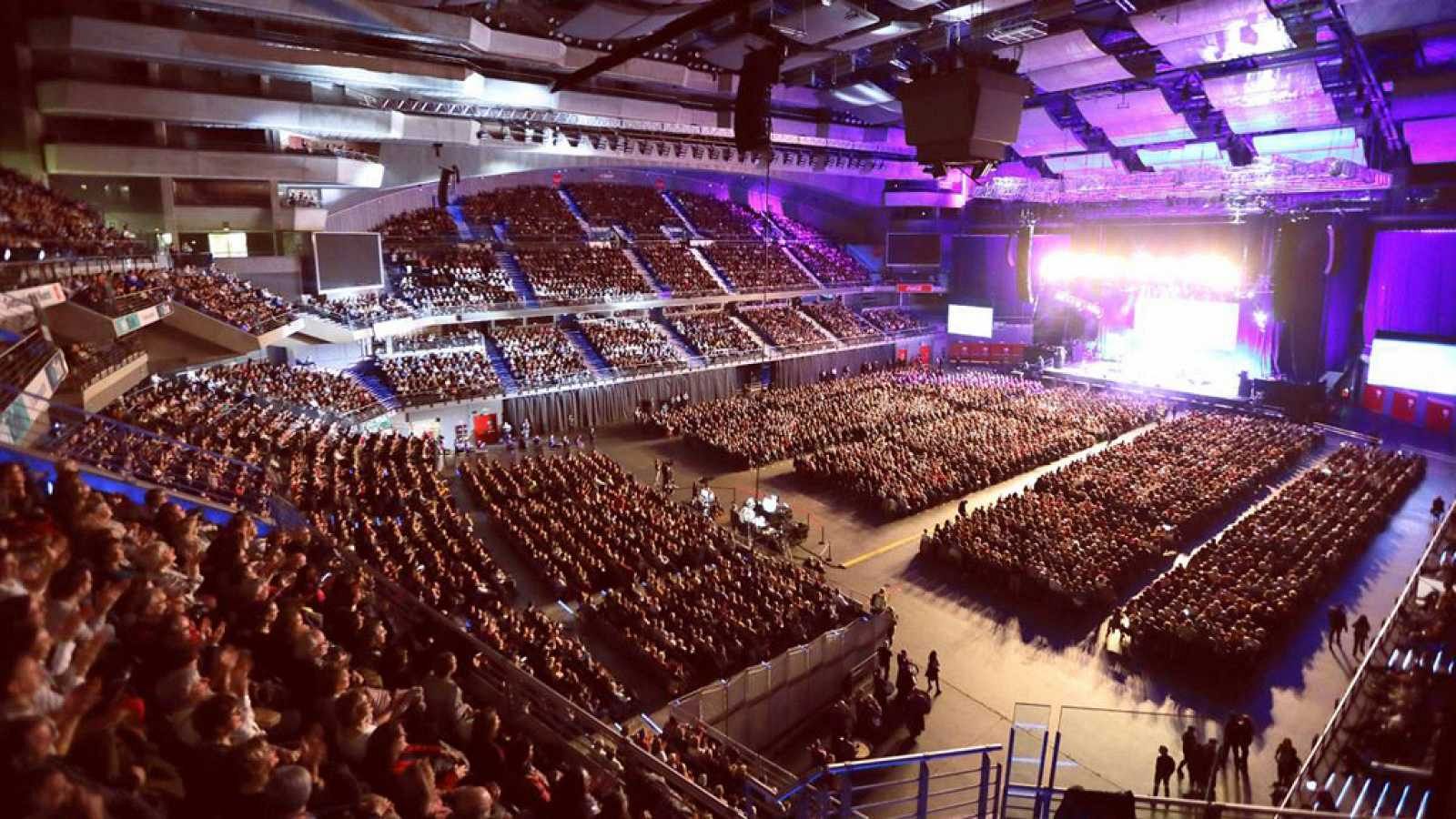 Preparativos del Wizink Center para futuros espectáculos