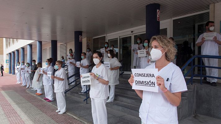 Dimite la consejera de Sanidad de Aragón tras asegurar que era un "estímulo" para los sanitarios hacerse sus propios EPIs