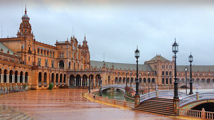 Lluvias en amplias zonas del país y descenso térmico en Baleares