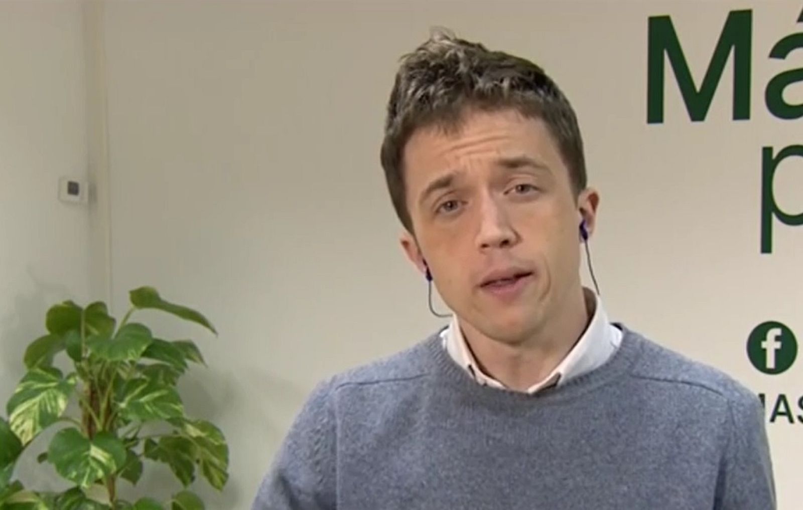 Errejón: "Calvo nos ha transmitido la intencion del Gobierno de una prórroga de un mes"