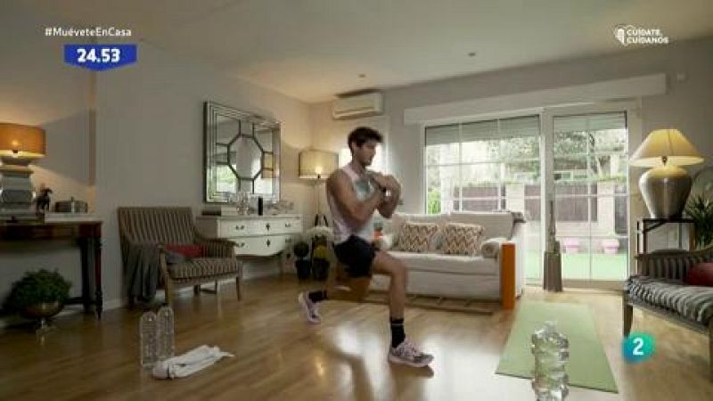 Circuito de cardio y fuerza 2 | muévete en casa