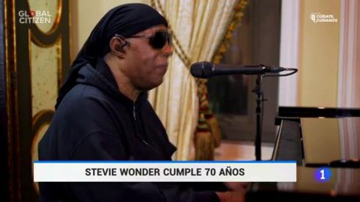 Stevie Wonder cumple 70 años