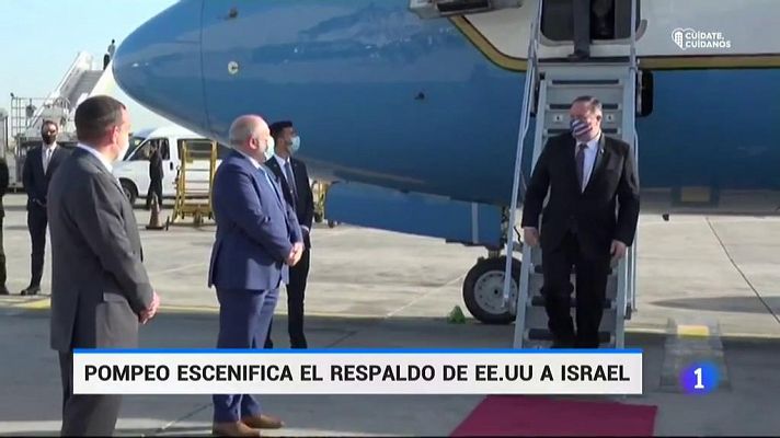 Pompeo viaja a Israel en pleno coronavirus