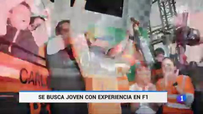Telediario 1 - La llegada de Carlos Sainz a Ferrari parece inminente