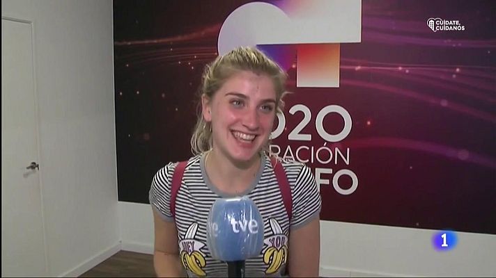 Samantha cuenta sus sensaciones a la llegada a la Academia 