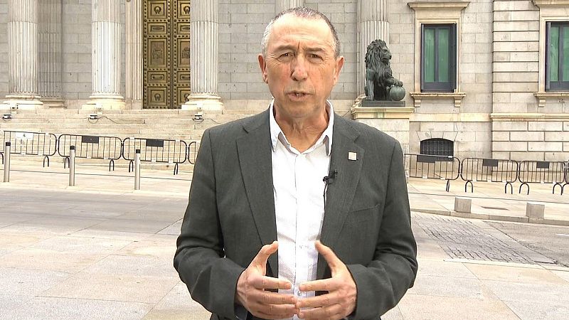 Joan Baldoví: "La respuesta de la ministra de Hacienda no ha estado a la altura de CompromÍs" - La noche en 24h | Ver